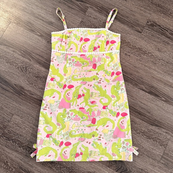 Lilly Pulitzer Alligator Dress - Picture 1 of 8